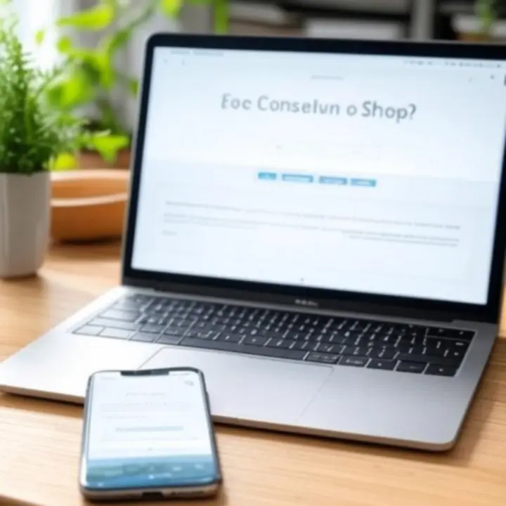 Produkty ekologiczne rozmieszczone na jasnym tle w stylu Eco Shop PL