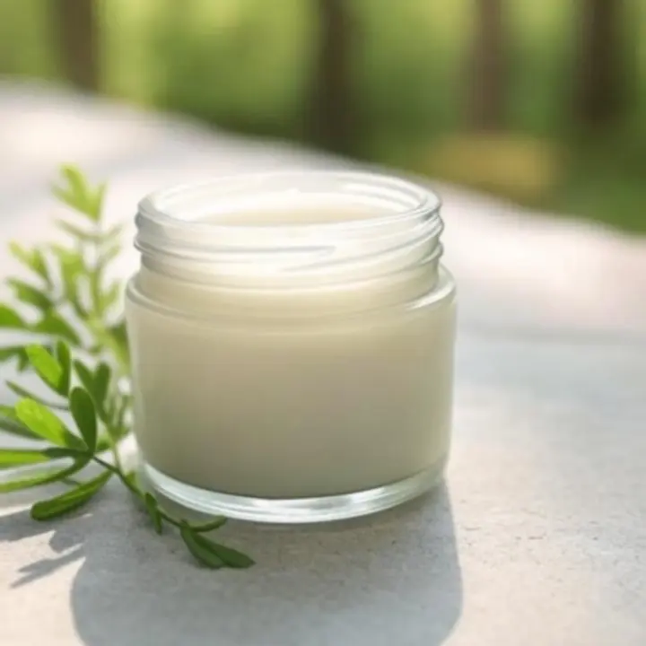 Naturalny kosmetyk w minimalistycznej oprawie wizualnej