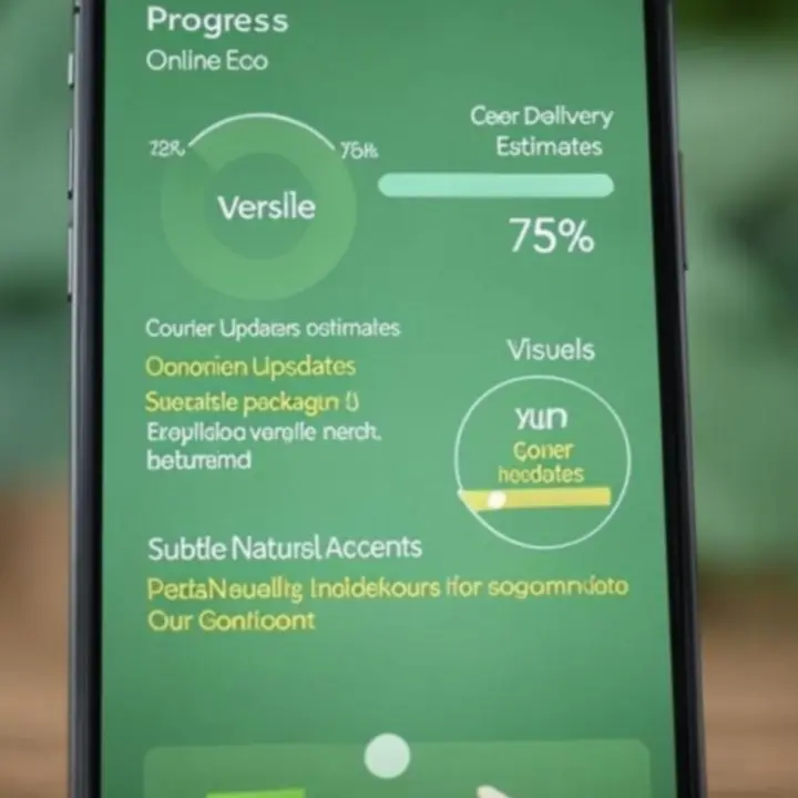 Widok śledzenia zamówienia w panelu klienta Eco Shop PL z zaznaczonymi etapami dostawy.